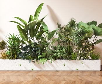 现代景观植物小品3D模型