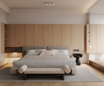 Modern Wabi-sabi Style Bedroom-ID:934789902