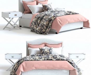 Modern Double Bed-ID:264869935