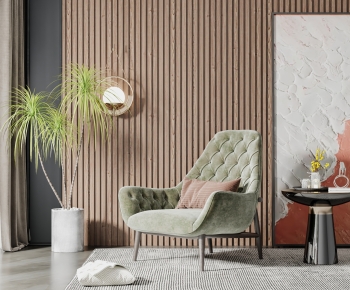 Simple European Style Lounge Chair-ID:491156102