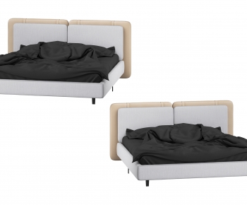 Modern Double Bed-ID:736305002
