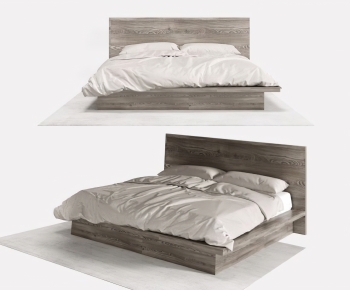 Modern Double Bed-ID:718235974