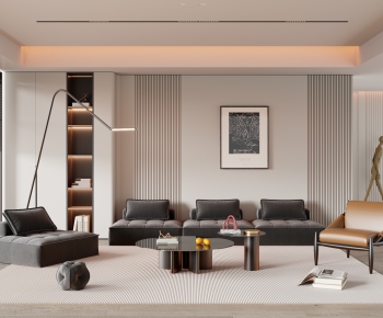 Modern A Living Room-ID:785980944