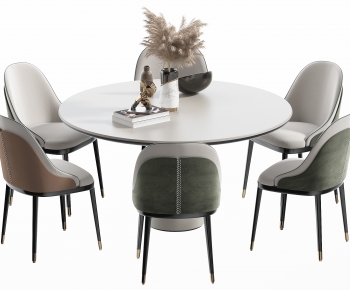 Modern Dining Table And Chairs-ID:528929007