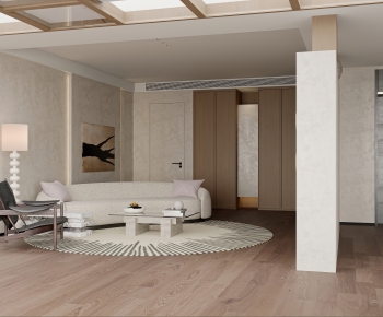 Wabi-sabi Style A Living Room-ID:738137964
