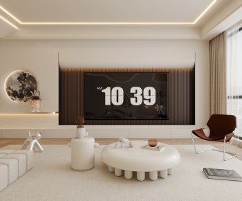 Modern A Living Room-ID:414482128