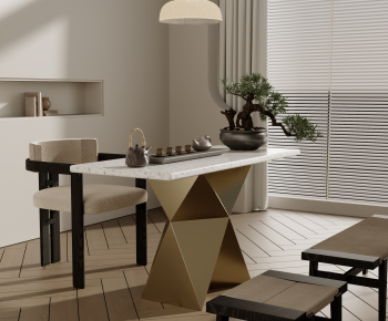 Modern Dining Table And Chairs-ID:708054075