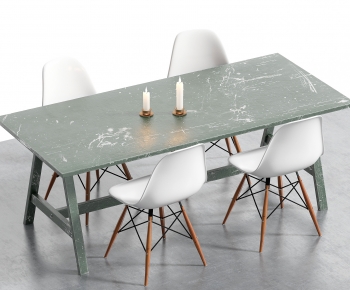 Nordic Style Dining Table And Chairs-ID:914714108