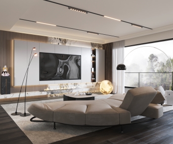 Modern A Living Room-ID:950665951