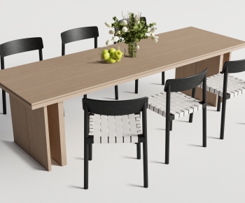 Modern Dining Table And Chairs-ID:260176908