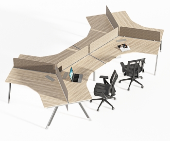 Modern Office Desk And Chair-ID:704005001