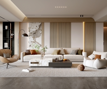 Modern A Living Room-ID:855746989