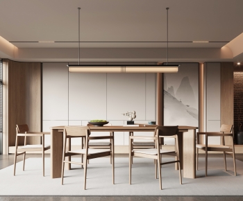 New Chinese Style Dining Room-ID:954968995