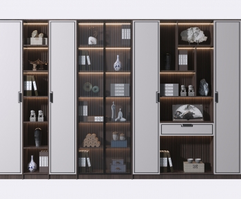 New Chinese Style Bookcase-ID:259413003