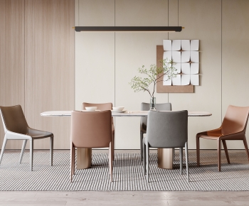 Modern Dining Table And Chairs-ID:598891029