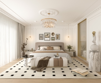 French Style Bedroom-ID:222356084
