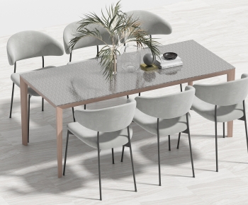 Modern Dining Table And Chairs-ID:262860065