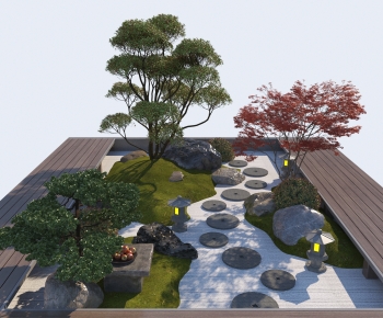 New Chinese Style Garden-ID:607117894
