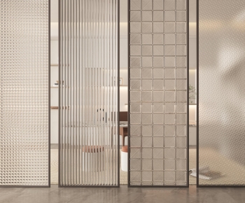 Modern Glass Screen Partition-ID:299758929