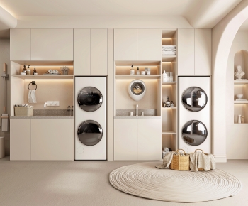 Modern Laundry Cabinet-ID:242269995
