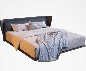 Modern Double Bed-ID:212362056