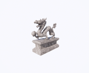 新中式石雕小品-ID:450571065