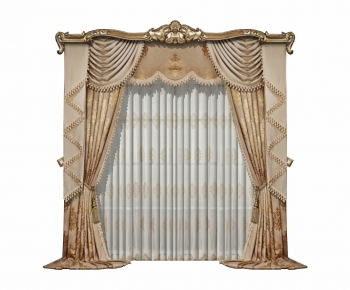 Simple European Style The Curtain-ID:139672993