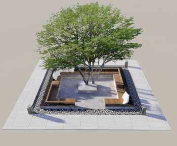 Modern Courtyard/landscape-ID:558109321