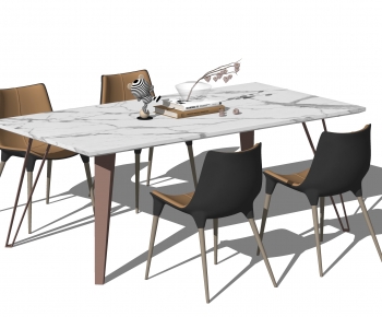 Modern Dining Table And Chairs-ID:217583891