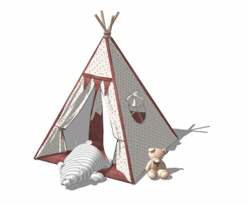 现代儿童帐篷-ID:599945071