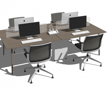 Modern Office Desk And Chair-ID:567286013