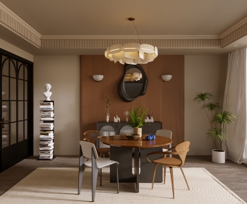 Modern French Style Dining Room-ID:546153072
