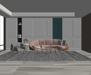 Modern A Living Room-ID:471024997