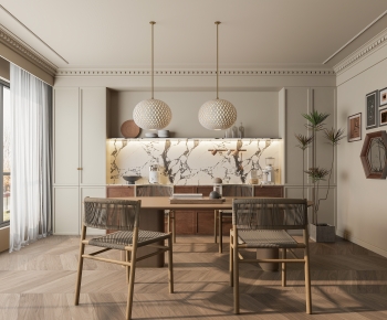 Modern French Style Dining Room-ID:180156953