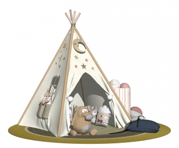 现代儿童帐篷-ID:924427991