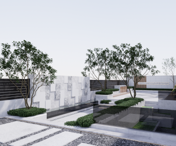 Modern Courtyard/landscape-ID:325498104