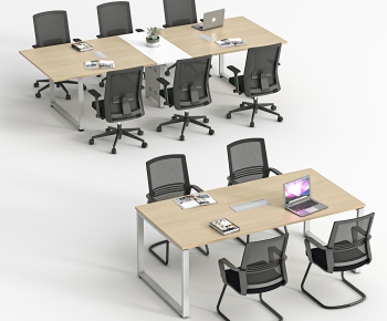 Modern Office Desk And Chair-ID:454821117