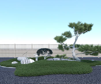 新中式庭院景观小品-ID:675112014