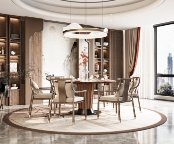 New Chinese Style Dining Room-ID:922240026