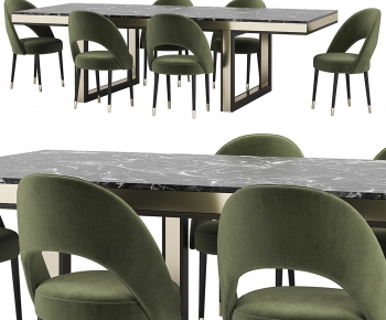 Modern Dining Table And Chairs-ID:908807994