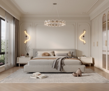 French Style Bedroom-ID:109035972