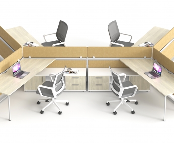 Modern Office Desk And Chair-ID:724279999