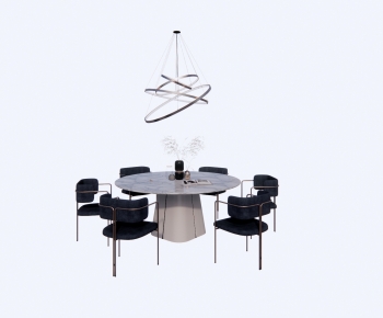 Modern Dining Table And Chairs-ID:962198972