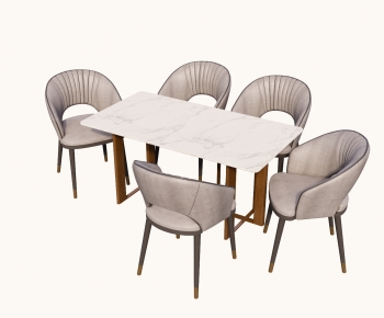 Modern Dining Table And Chairs-ID:678838975