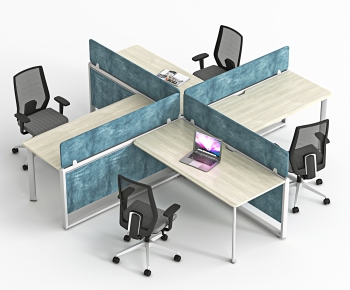Modern Office Desk And Chair-ID:139763128