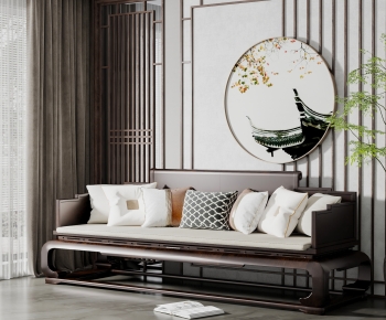 New Chinese Style Multi Person Sofa-ID:766047952