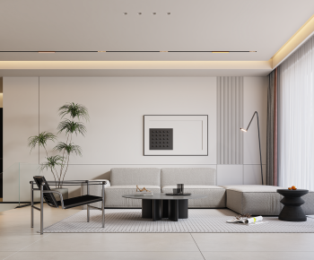 Modern A Living Room-ID:669009778