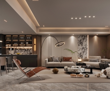 Modern A Living Room-ID:405128009