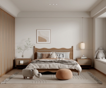 Nordic Style Bedroom-ID:481945046