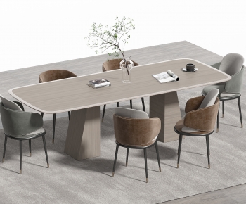 Modern Dining Table And Chairs-ID:573997977